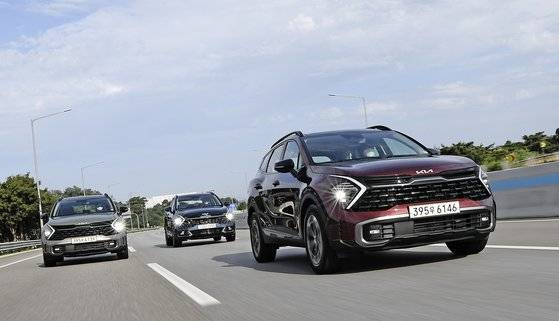 기아 스포티지 하이브리드. 구매 계약 후 1년2개월가량 기다려야 차량을 인도할 수 있다. [사진 기아]