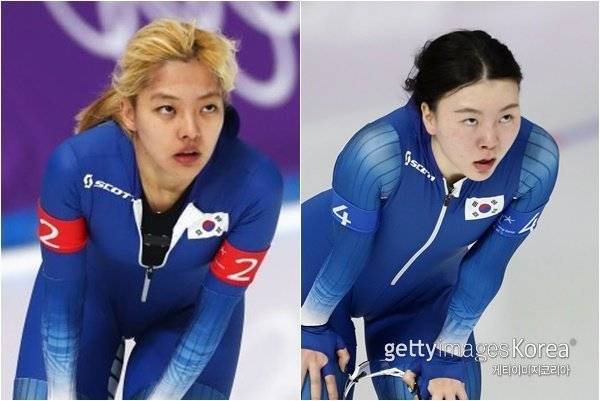 김보름-노선영. 사진=게티이미지코리아