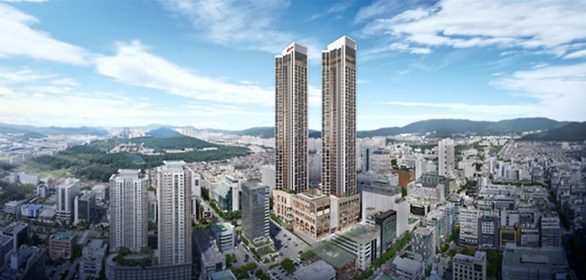 힐스테이트 창원 센트럴 조감도 [사진 = 현대엔지니어링]