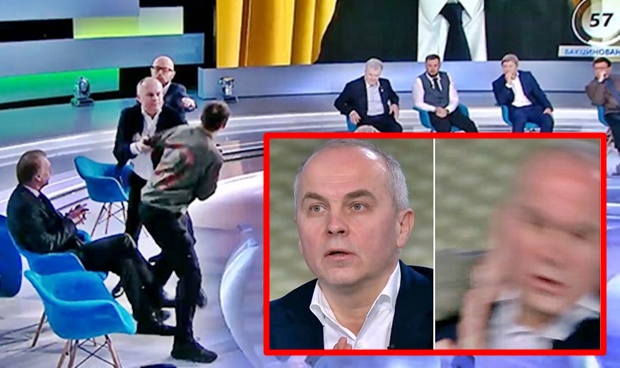 러시아 타스통신 등은 우크라이나 TV토론 프로그램에서 기자와 정치인 간 난투극이 벌어졌다고 보도했다.
