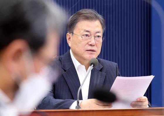 문재인 대통령. 〈사진-연합뉴스〉