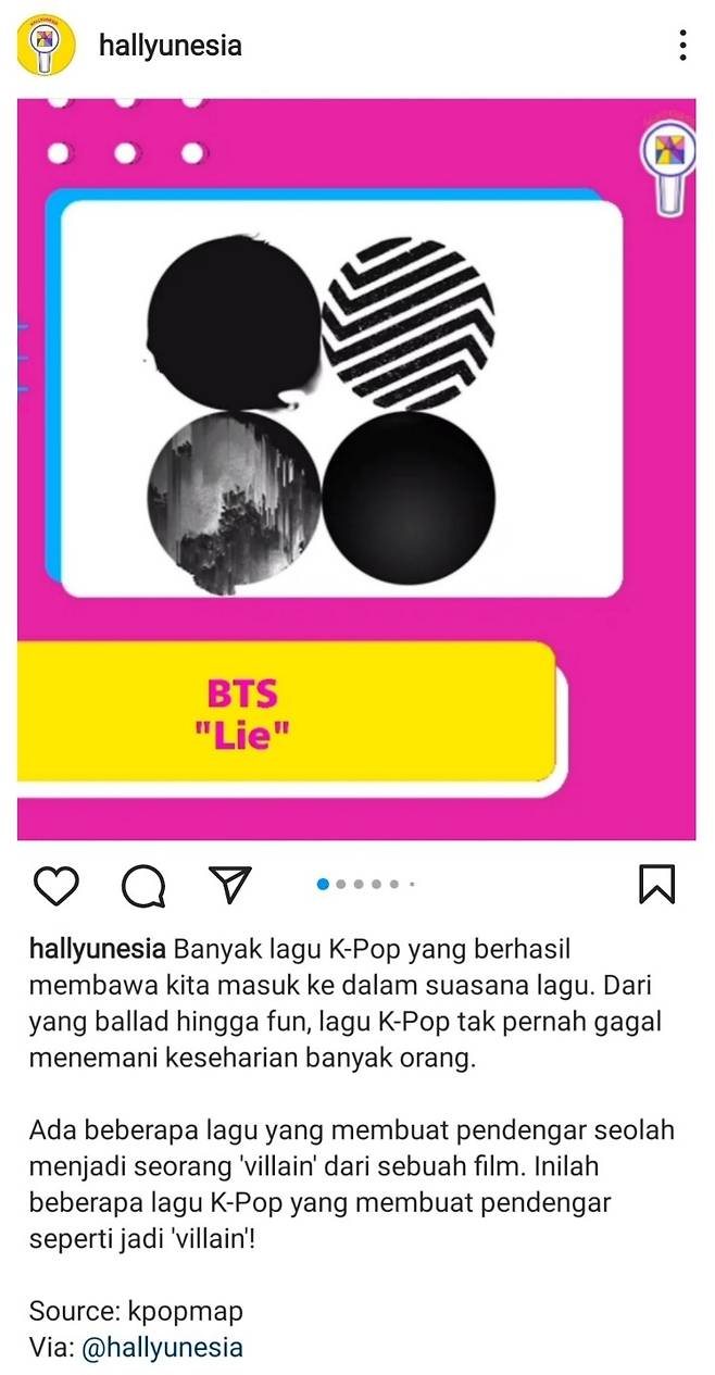 방탄소년단 지민 '라이' 美다운로드+스포티파이→윙즈 앨범 솔로 '최고'..'빌런' 되고 싶어? '강추'