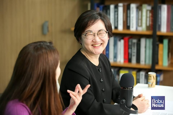 범은경 아기잠연구소 소장은 잠들기 전 하지 말아야 할 행동 3가지를 공개했다. 최대성 기자 ⓒ베이비뉴스