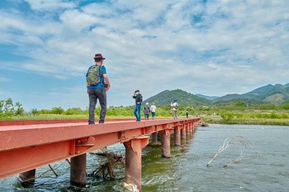 섬진강 물멍을 즐길 수 있는 트레일워킹