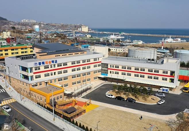 영동 남부권 첫 공립 특수학교인 동해해솔학교 [촬영 양지웅]