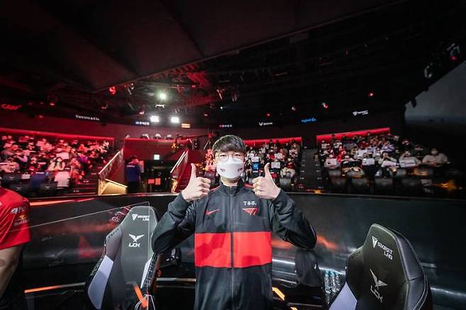 '페이커' 이상혁.&nbsp; &nbsp;라이엇 게임즈