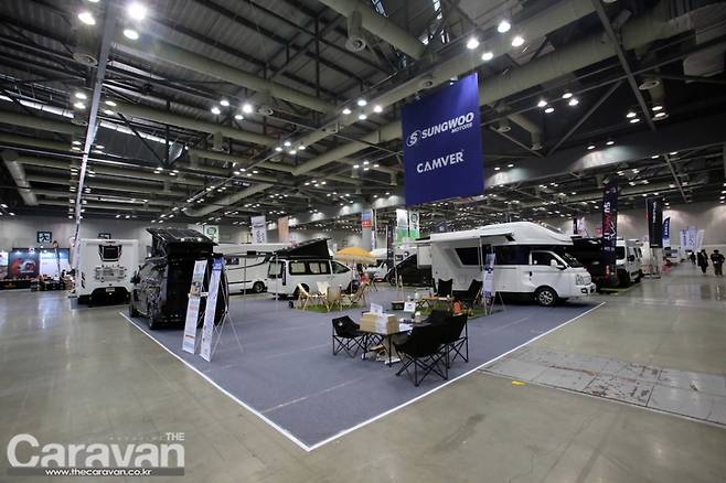 성우 모터스와 CAMVER의 콜라보레이션, 캠핑카 렌트 및 용품 대여