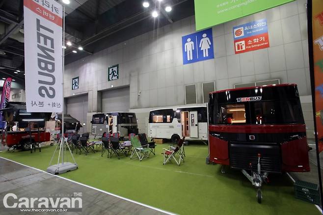 신화에서 선보이는 새로운 소형 카라반 TENBUS 시리즈