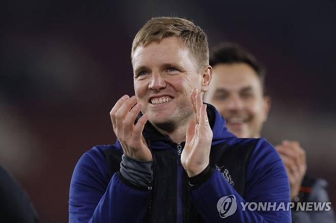 에디 하우 뉴캐슬 감독. [로이터=연합뉴스 자료사진]