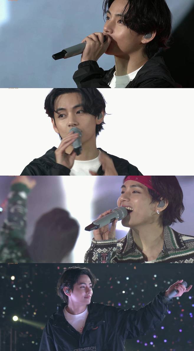 방탄소년단 뷔, 무대 천재 '화려한 귀환'..구글 검색 1위 올킬+콘서트 사진 1000만 '좋아요♥'