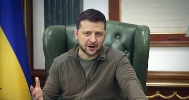 볼로디미르 젤렌스키 우크라이나 대통령. 연합뉴스