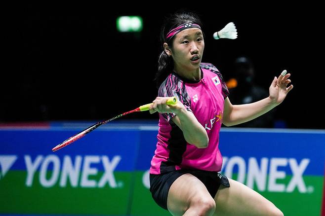 한국 여자 배드민턴의 에이스 안세영이 전영오픈 결승전에서 '숙적' 야마구치에 패했다. [요넥스 제공]