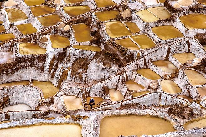 하늘이 잉카인들에게 선물한 소금밭, 살리네라스 소금광산.