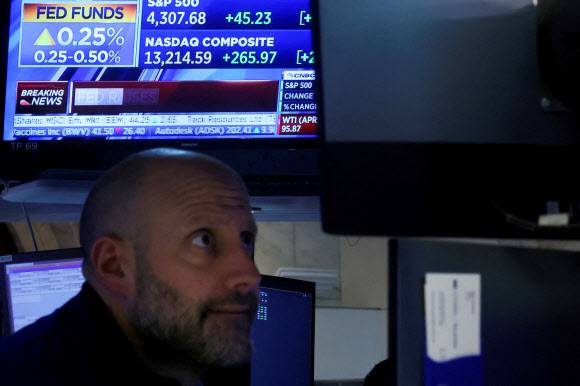 러시아의 우크라이나 침공 장기화 등으로 증시 불확실성이 큰 가운데 서학개미들이 미국의 초고위험 레버리지·인버스 상장지수펀드(ETF) 투자에 몰리고 있다.뉴욕 로이터 연합뉴스