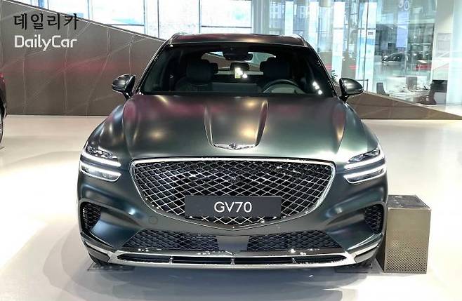 제네시스 GV70 내연기관 차량(경기도 모터스튜디오 고양)
