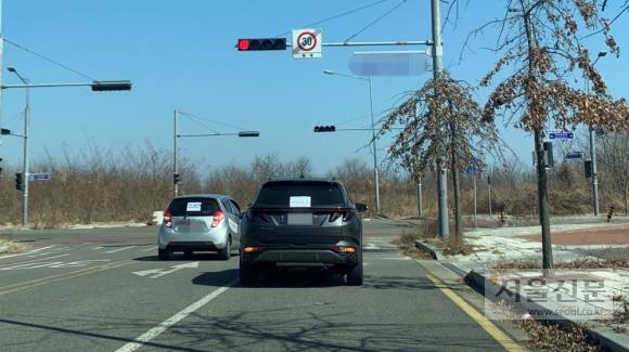 이곳을 다니는 차량 대부분은 연습을 위해 모인 초보운전자들이다. 2022.03.26