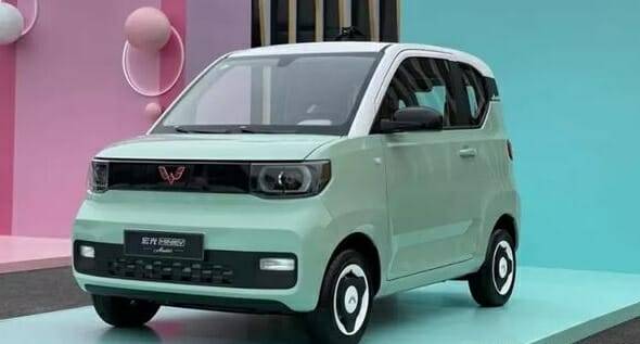 상하이자동차그룹의 우링 훙광 미니 EV 이미지 (사진=상하이GM우링)