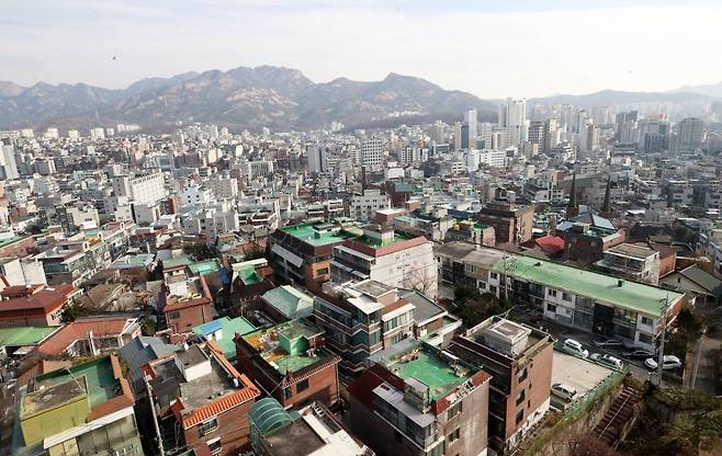 서울 은평구의 빌라 밀집지역 모습. /사진제공=뉴시스