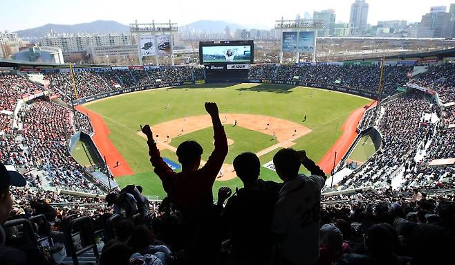 서울 송파구 잠실야구장. 연합뉴스