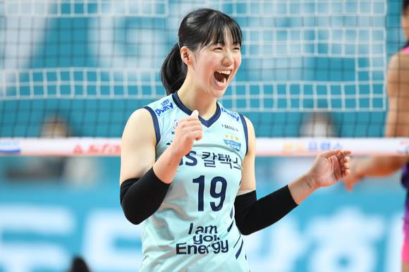 GS칼텍스 잔류를 택한 유서연 [사진=한국배구연맹(KOVO)]