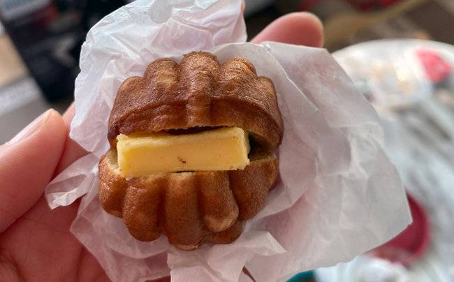 앙버터로 고소함을 더한 호두과자. [김민경 제공]