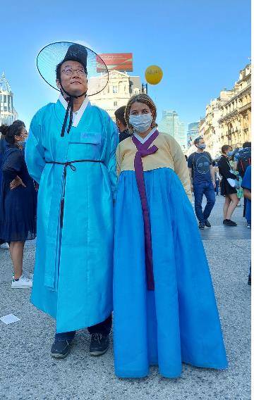현지인과 결혼한 벨기에 입양 한인 김정열 씨 [아동권리보장원 입양인지원센터 제공]