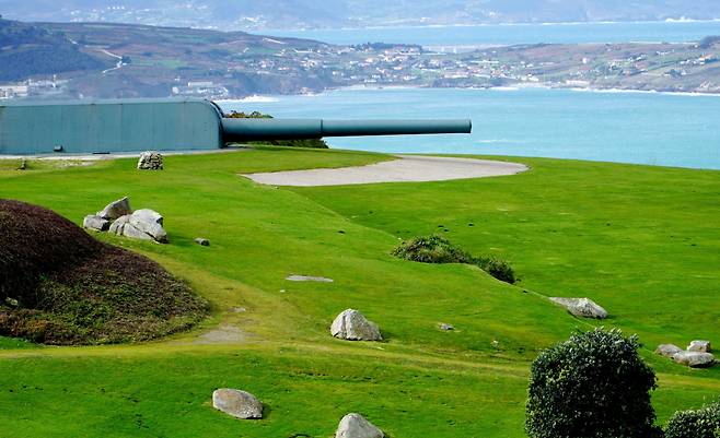 중세~근세 영국 침략을 방어했던 산 페드로 요새의 대포