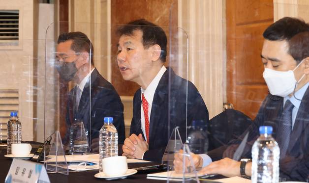 (서울=뉴스1) 이재명 기자 = 정은보 금융감독원장. 2022.2.9/뉴스1