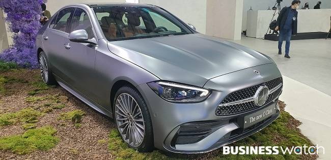 '더 뉴 메르세데스-벤츠 C 300 AMG 라인' / 사진=김동훈 기자