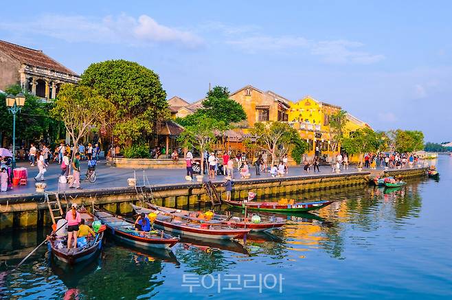 베트남 호이안 투본강