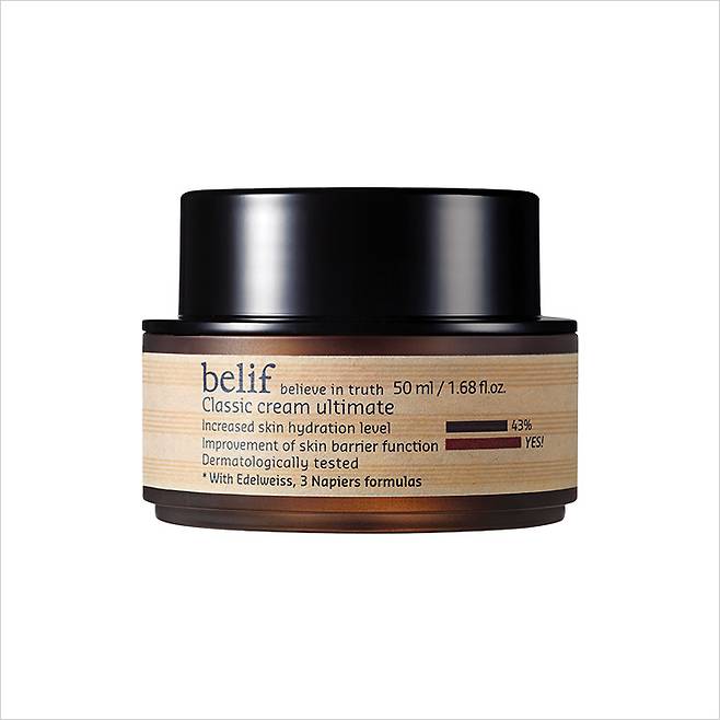 클래식 크림 얼티미트, 5만3천원, Belif.