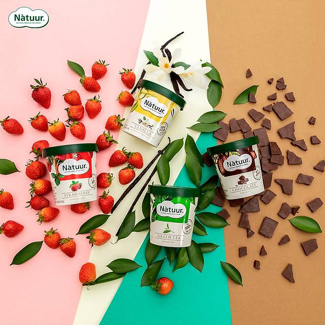 롯데제과는 프리미엄 라인으로 나뚜루를 내세웠다. 사진은 나뚜루 제품./사진제공=롯데제과