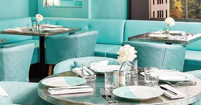 블루 박스 카페. [티파니 홈페이지]