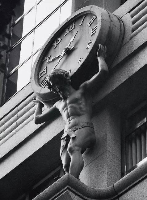 아틀라스 시계. [티파니 홈페이지]