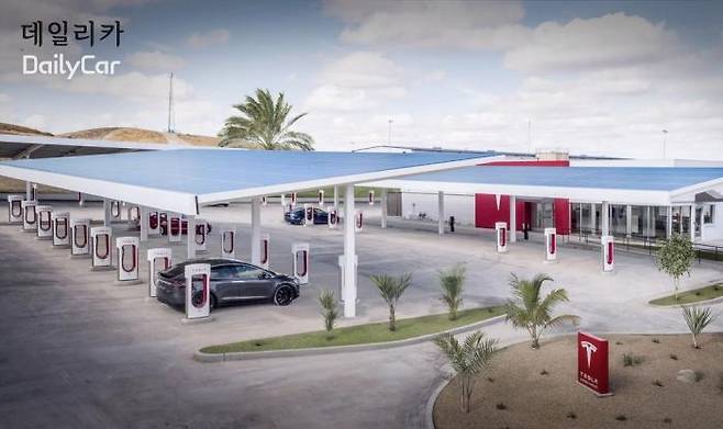 테슬라 슈퍼차저 네트워크