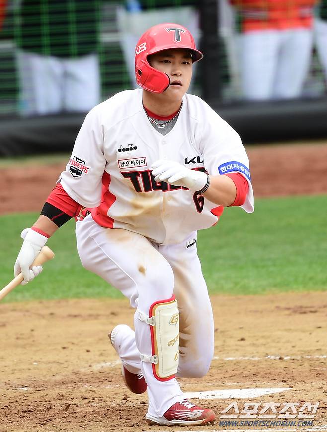 2022 프로야구 시범경기 KIA타이거즈와 두산베어스의 경기가 21일 광주기아챔피언스필드에서 열렸다. KIA 김태진

  광주=최문영 기자 deer@sportschosun.com/2022.03.21/