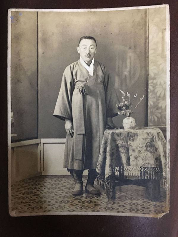 4·3 때 세상을 떠난 고 양상규씨(필자의 할아버지).ⓒ양수연 제공