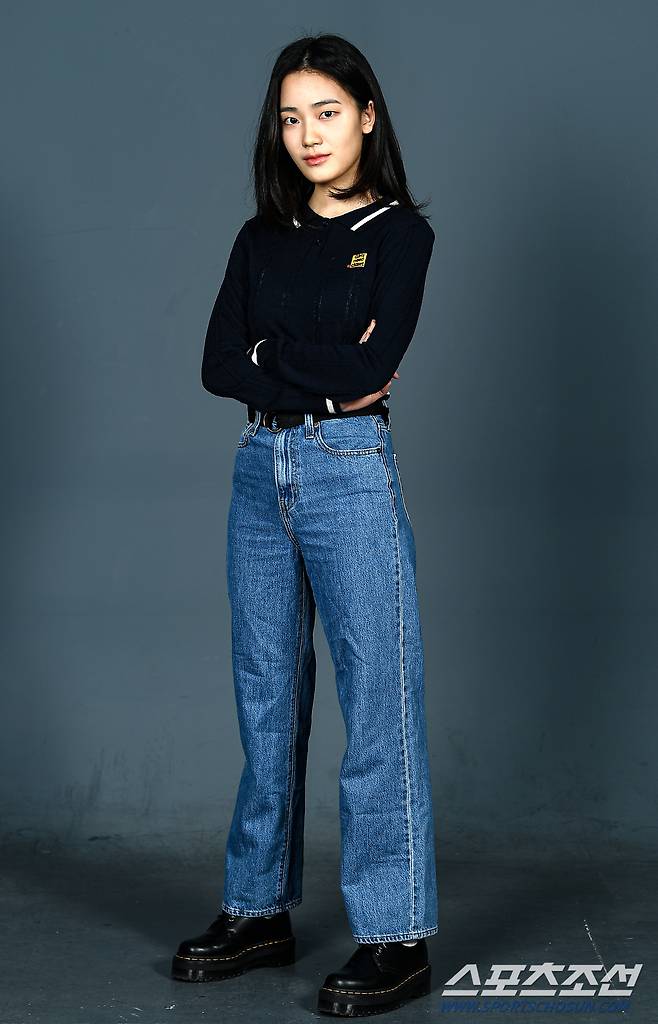 배우 황현정이 29일 스포츠조선과의 인터뷰에 앞서 포즈를 취하고 있다. 박재만 기자 pjm@sportschosun.com/2022.03.29/