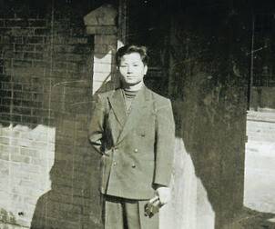 1954년 3월 전북대 정치학과 시절의 한 변호사. <한겨레> 자료사진