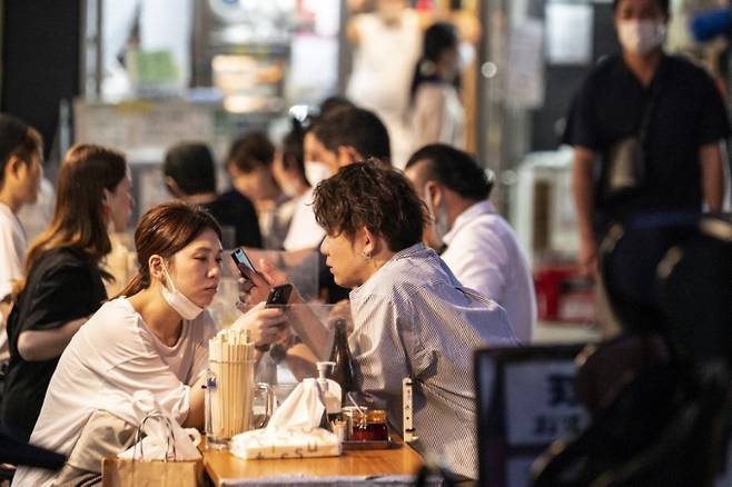 일본 도쿄의 음식점 모습 /사진=AFP
