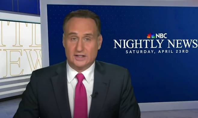 가상인간이 유용한 대표적인 분야 중 하나는 방송 앵커이다. 사진은 미국 NBC 방송의 간판 뉴스 프로그램인 'NBC 저녁뉴스'./NBC