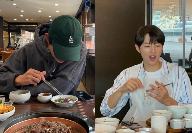 Top star actor Song Joong-ki is being eaten at a Korean restaurant, and his recent recent situation has attracted the attention of netizens.On the 24th, Song Joong-kis official Instagram account was told about his recent situation: there was no special comment, but the photos alone caught the attention of the netizens.He also laughed in a relaxed atmosphere as if he were eating with his acquaintances.Song Joong-ki, in particular, shows a boyish beauty despite being 38 years old this year, and it seems to be a little bit of a look that he carefully took his apron so that food does not splash.Song Joong-ki has also revealed once again how he is eating at a Korean restaurant.Even though I do not decorate it specifically, I am enjoying the meal with comfortable clothes wearing a hat.He is also showing a special love for Korean food this time and is pleased to many people by conveying his recent situation to his fans.This has become a hot topic, such as occupying the top ranking of real-time portal sites, and it is getting hot response from overseas fans as a global star as well as domestic.Meanwhile, Song Joong-ki will meet fans with the movie Bogota and JTBC Drama The youngest son of the chaebol house.Recently, news that TVN Asdal Chronicles, which collected topics from season 1 to 54 billion won in production costs, will return to season 2, raised expectations for Song Joong-ki and Kim Ji-won, who starred in season 1, to join together, but on their behalf, Lee Jun Ki and Shin Se Kyung are reportedly considering appearing.In addition, Song Joong-ki and Lee Joon-hos friendship was known and attracted attention in KBS entertainment year-round live broadcast on the 21st.At that time, the chart of Unexpected Friendship Stars was delivered, and the fifth place was actors Lee Joon-ho and Song Joong-ki.They have been friendship for 13 years since they appeared together in the Departure Dream Team at the beginning of their debut.Lee Joon-ho had been the subject of the first car to order the same option for the same car as Song Joong-kis car, including Song Joong-kis acting advice.The two, who had previously shown their connections to each other by sending coffee tea, cited their friendship as a lot of resemblance. Song Joong-ki added, I want to meet in the work somehow.I do not listen to the horse at the weekend drama, he said.SNS