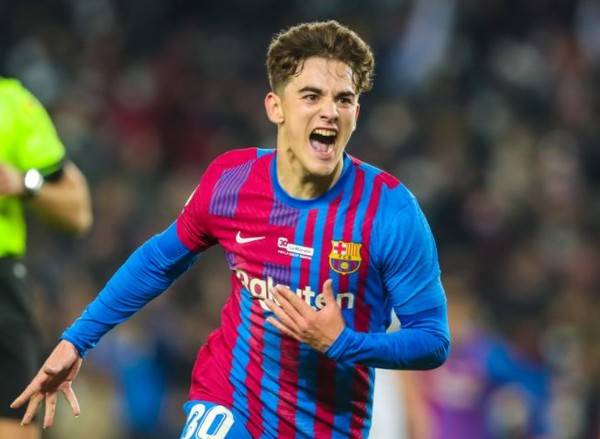 사진=바르셀로나 공식 SNS, '가비'