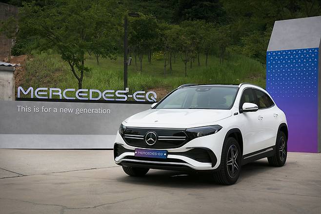 벤츠 EQA [사진출처=벤츠]