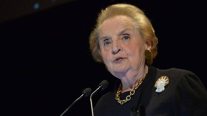 매들린 올브라이트 전 미국 국무장관