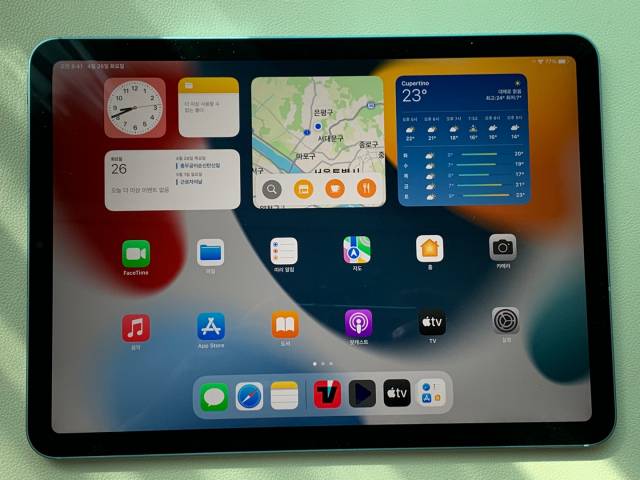 아이패드 에어 5세대. 사진=노현섭 기자