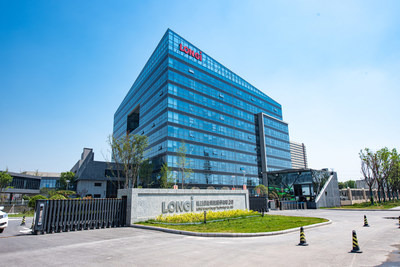 LONGi's headquarters in Xi'an, China (PRNewsfoto/LONGi Green Energy Technology Co., Ltd)