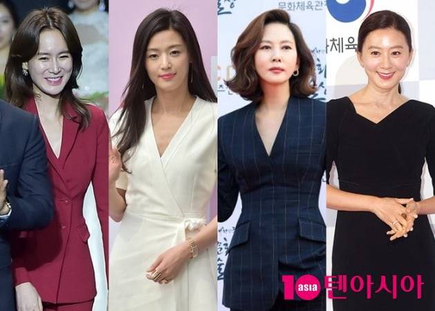 안정환 아내 이혜원(왼쪽부터), 전지현, 김남주, 김희애 / 사진=텐아시아DB