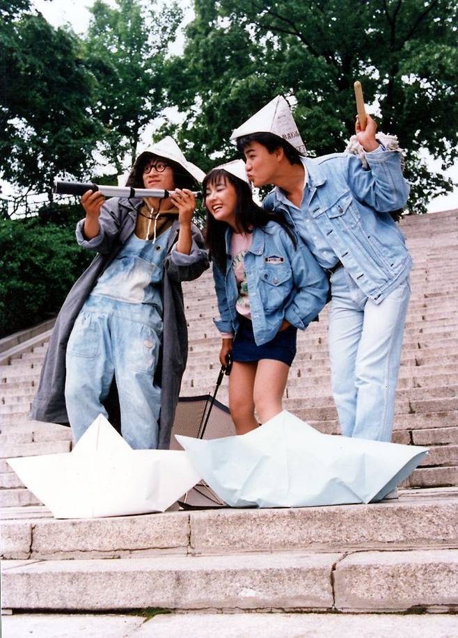 1987년 '미미와 철수의 청춘스케치'. 구본창이 강수연을 처음으로 찍었을 때다. /사진가 구본창