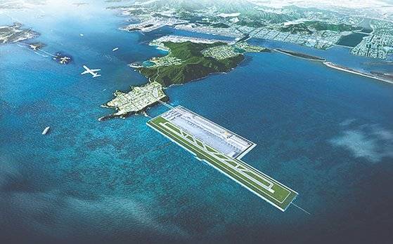 가덕도 신공항 조감도. 중앙포토